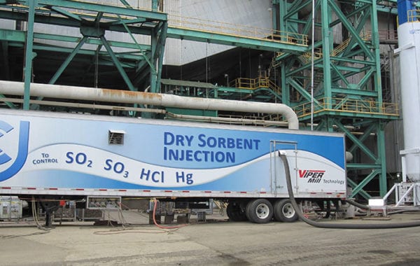 Dry Sorbent Injection Trailer United Conveyor